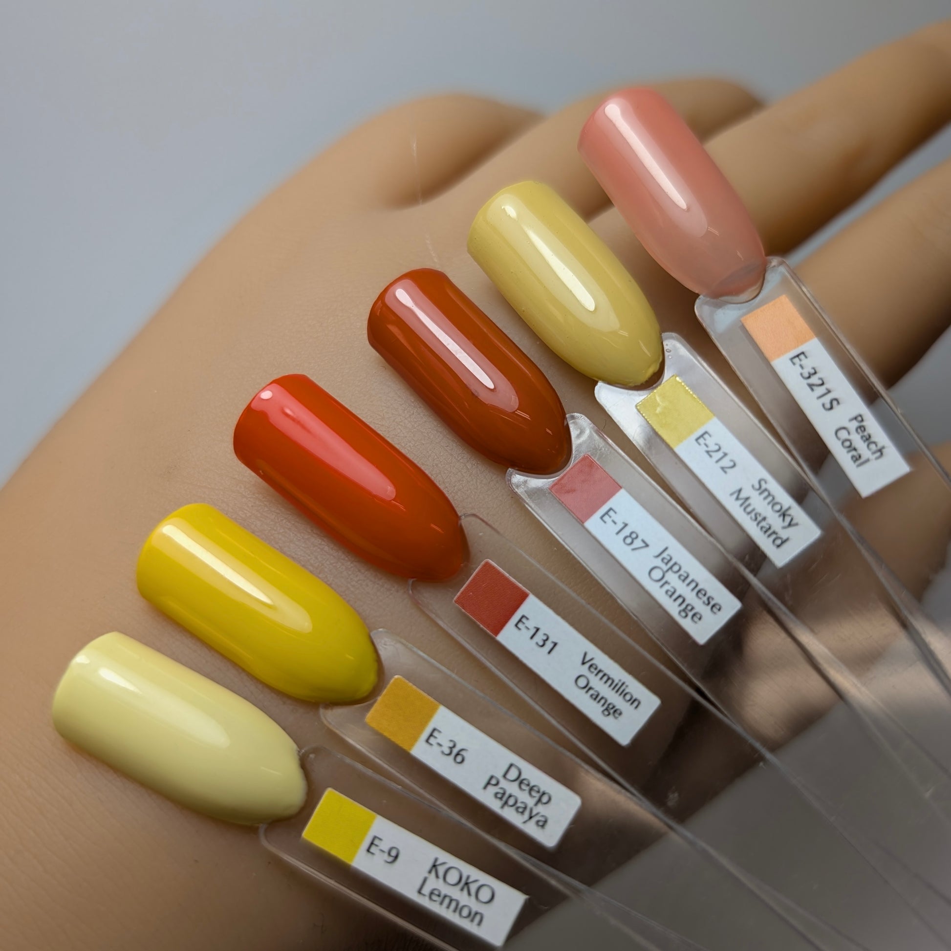 【6色SET】04.Yellow Orange Series