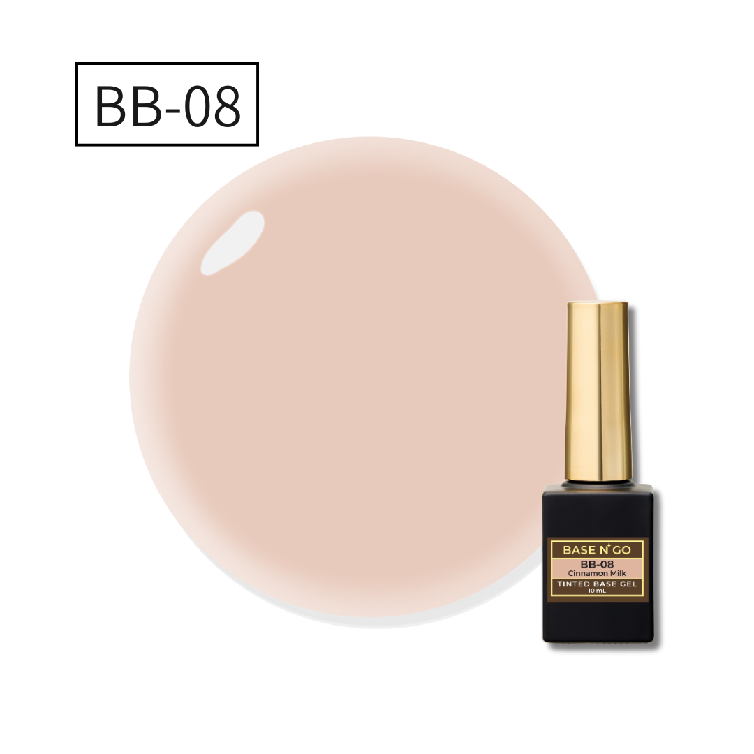 BASEN’ GO Tinted Base Gel BB-08 Cinnamon Milk