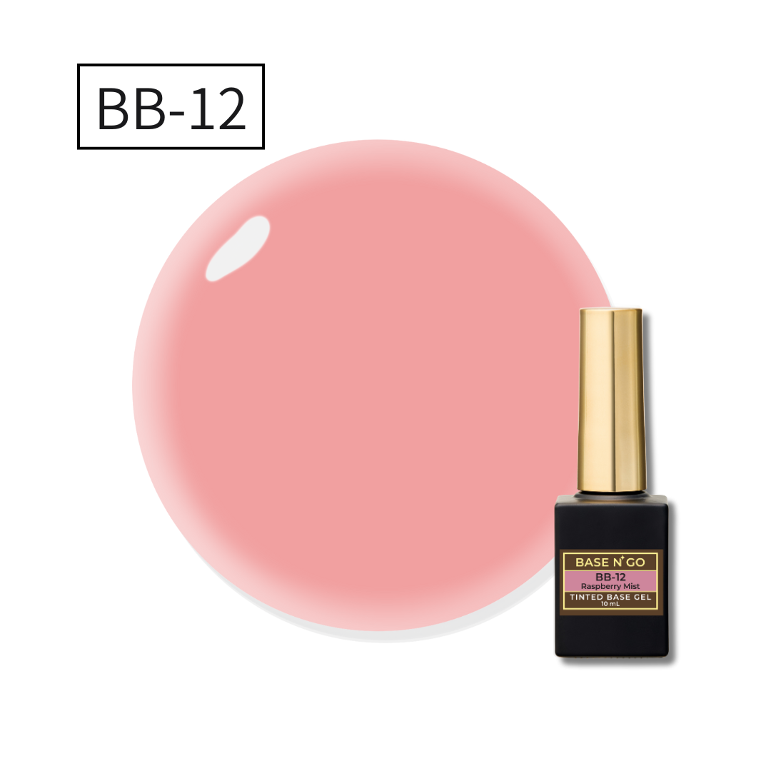 BASEN’ GO Tinted Base Gel BB-12 Raspberry Mist