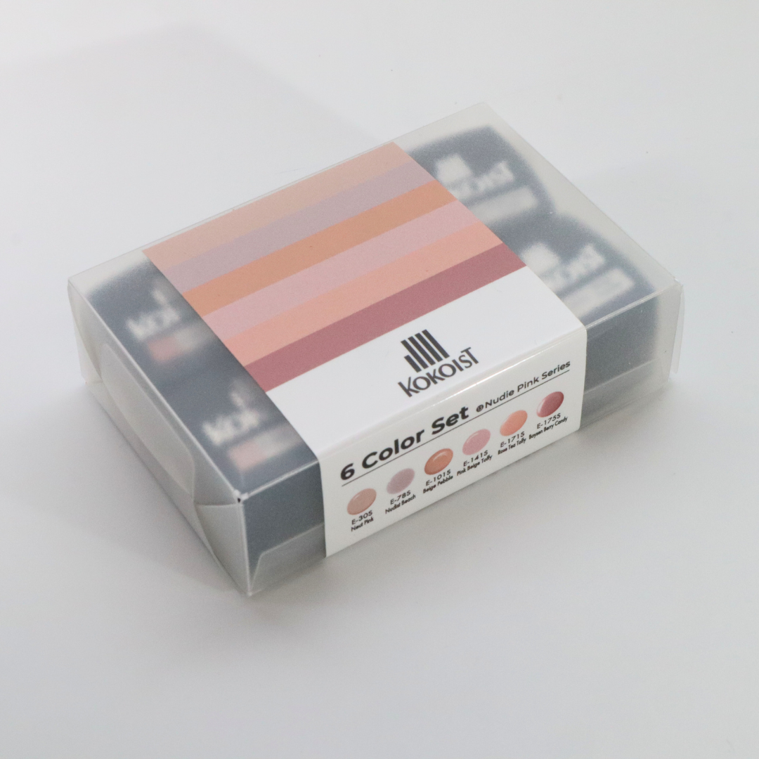 【6色SET】13.Nudie Pink Series