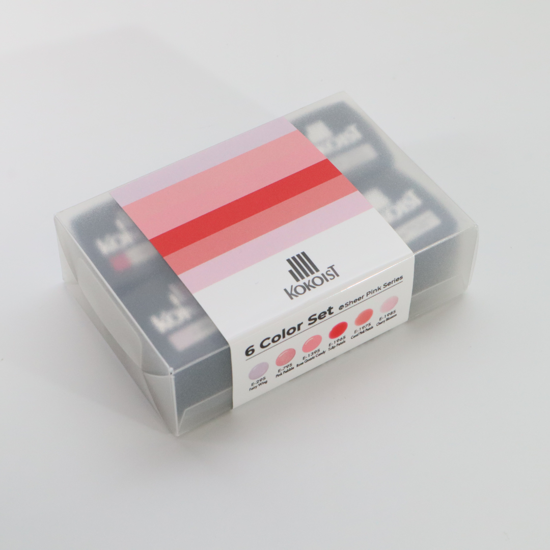 【6色SET】14.Sheer Pink Series