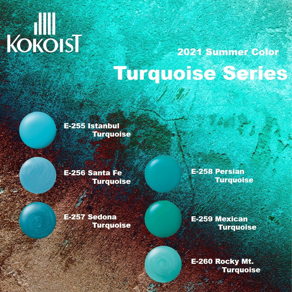 【SET】Turquoise Series E255-E260