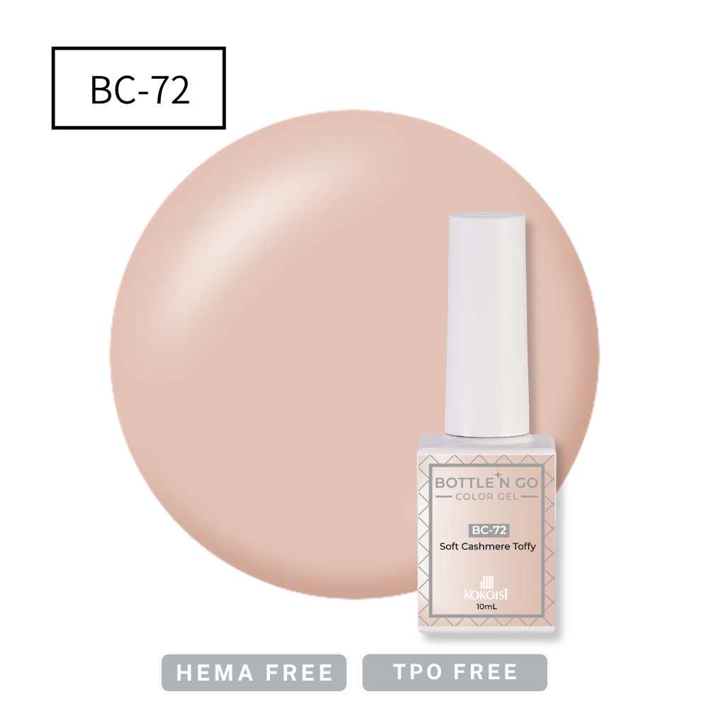 BOTTLE'N GO Color Gel BC-72 Soft Cashmere Toffy