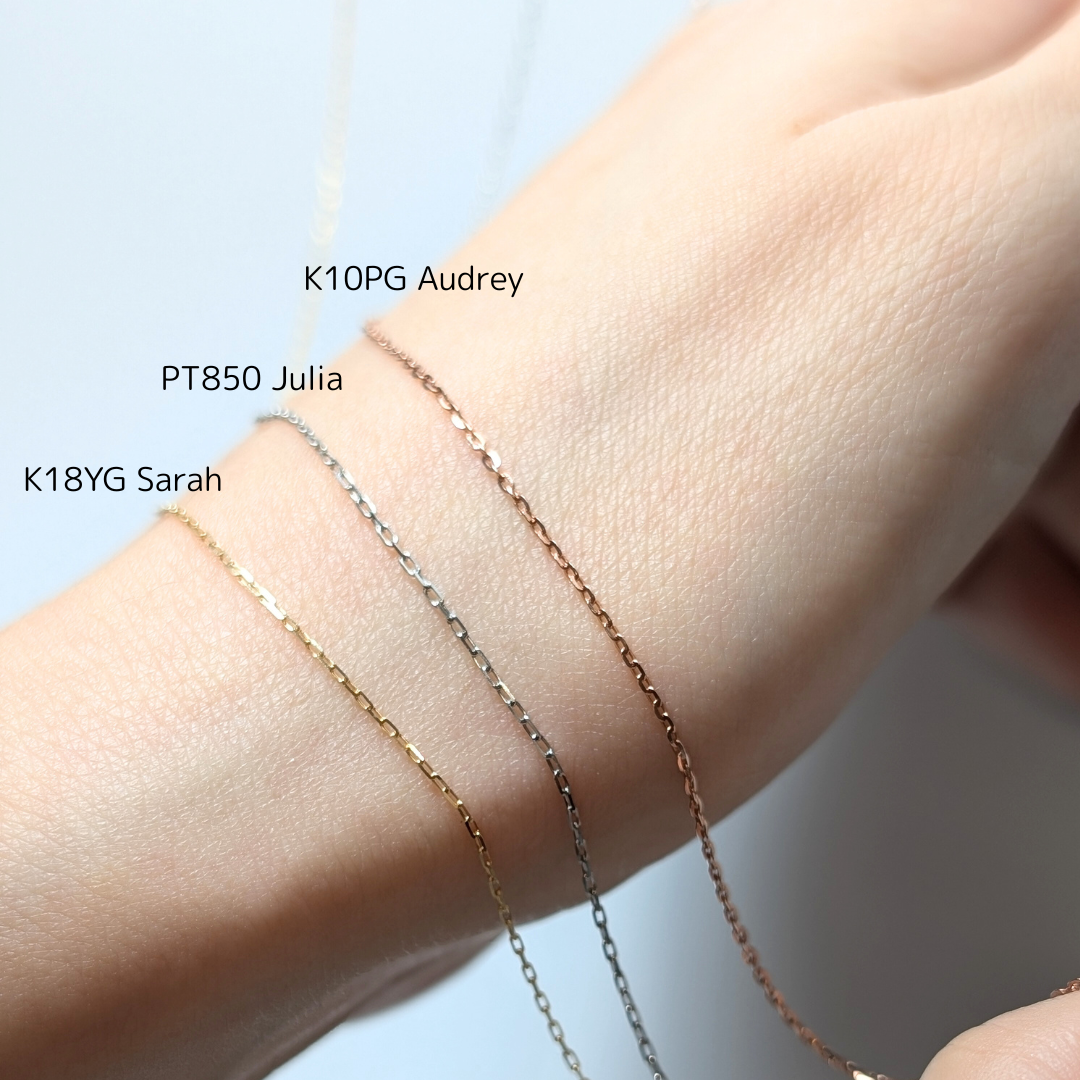 Premium No.001 Sarah Chain / K18YG【1m】| BONDIST