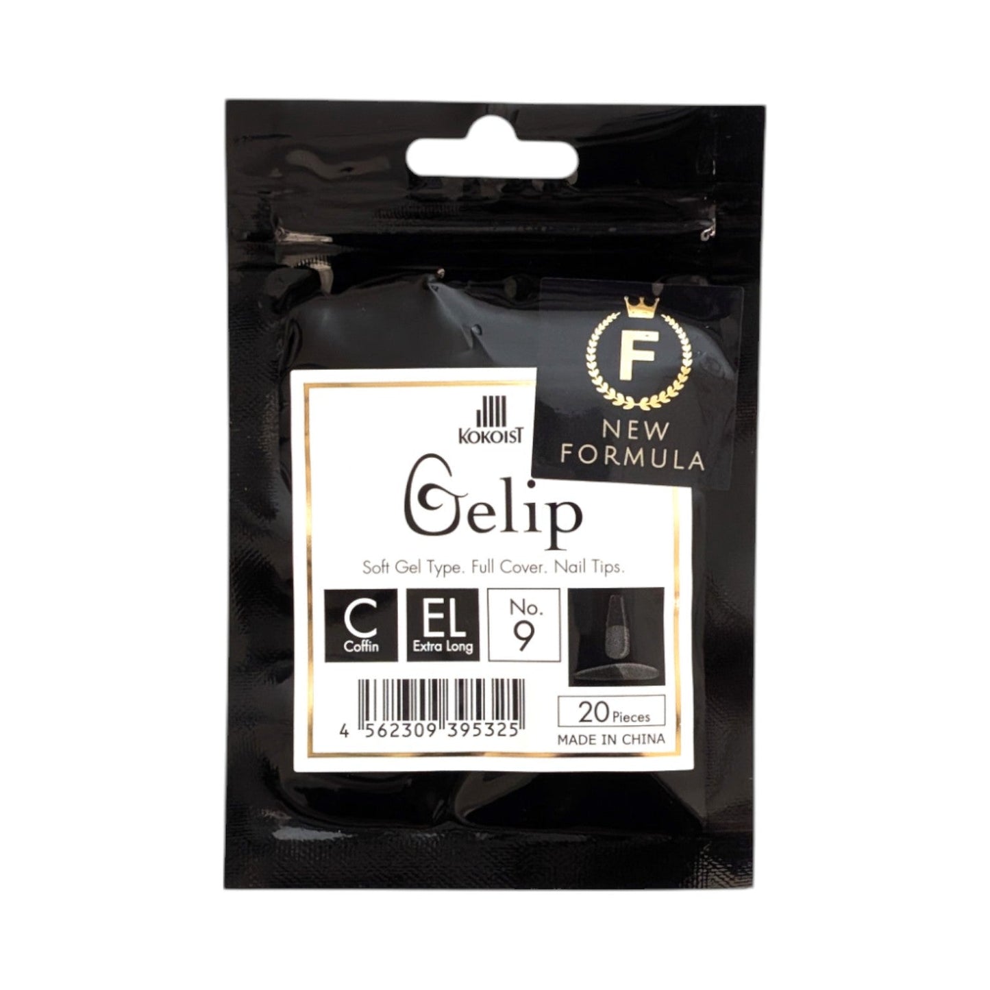 Gelip Coffin Extra Long Refill No.00~No.9