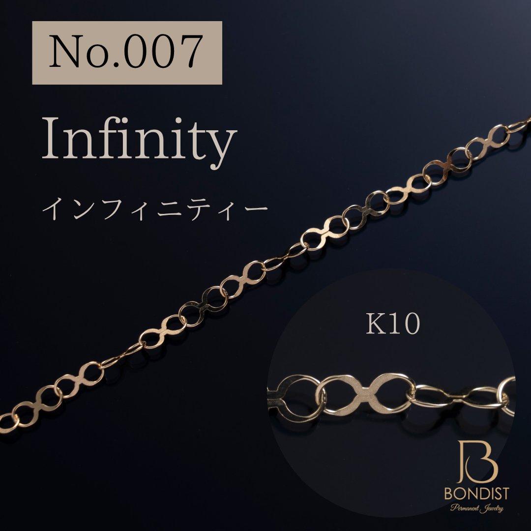 Premium No.007 Infinity Chain / K10【1m】| BONDIST