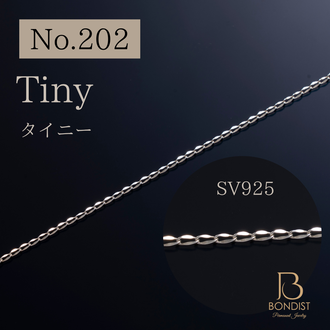 No.202 Tiny Chain / SV925【1m】 | BONDIST