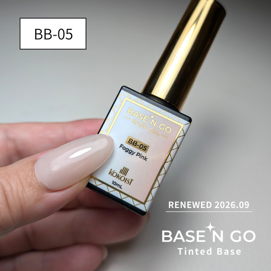 RENEWAL★ BASE'N GO Tinted Base Gel BB-05 Foggy Pink