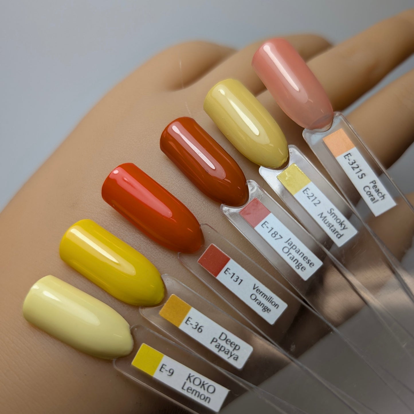 【6色SET】04.Yellow Orange Series