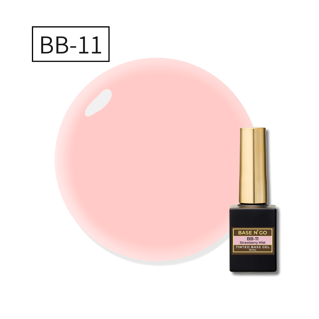 BASEN’ GO  Tinted Base Gel BB-11 Strawberry Mist