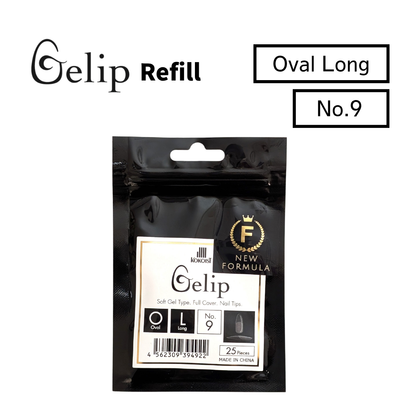 Gelip Oval Long Refill No.00～No.9 OL