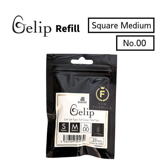 Gelip Square Medium Refill No.00～No.9 SM