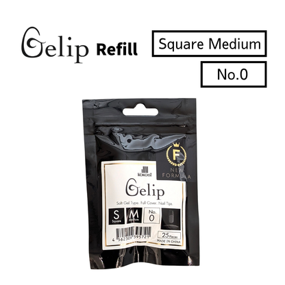 Gelip Square Medium Refill No.00～No.9 SM
