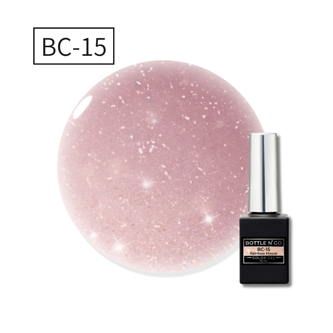 BOTTLEN’ GO Color Gel BC-15 Rainbow Mauve