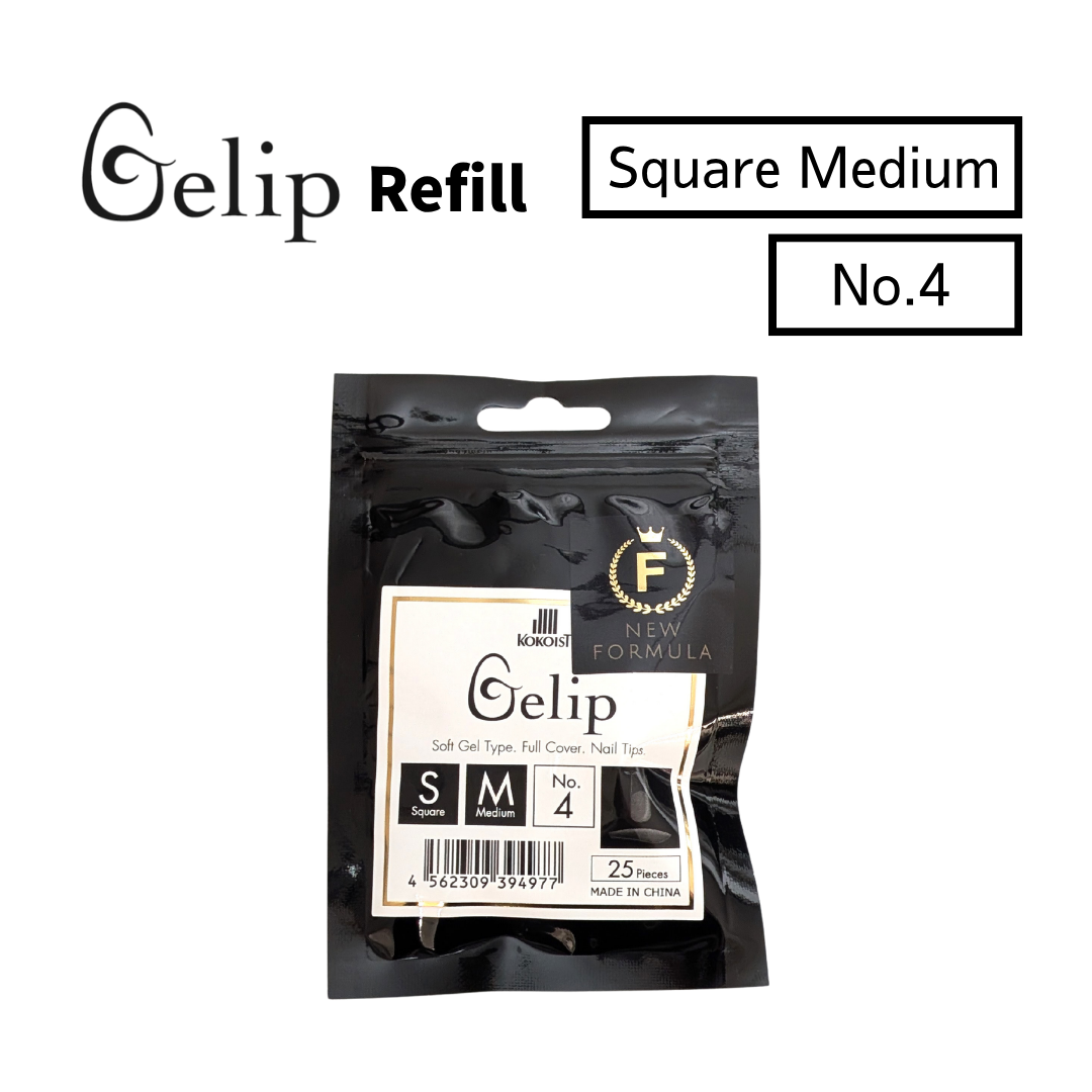 Gelip Square Medium Refill No.00～No.9 SM