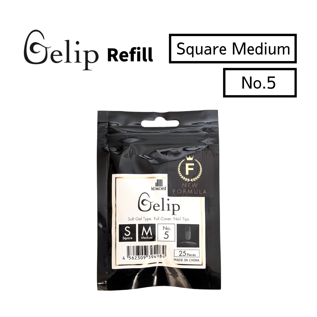 Gelip Square Medium Refill No.00～No.9 SM