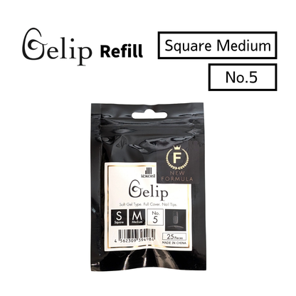 Gelip Square Medium Refill No.00～No.9 SM