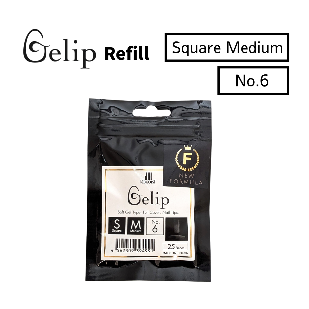 Gelip Square Medium Refill No.00～No.9 SM