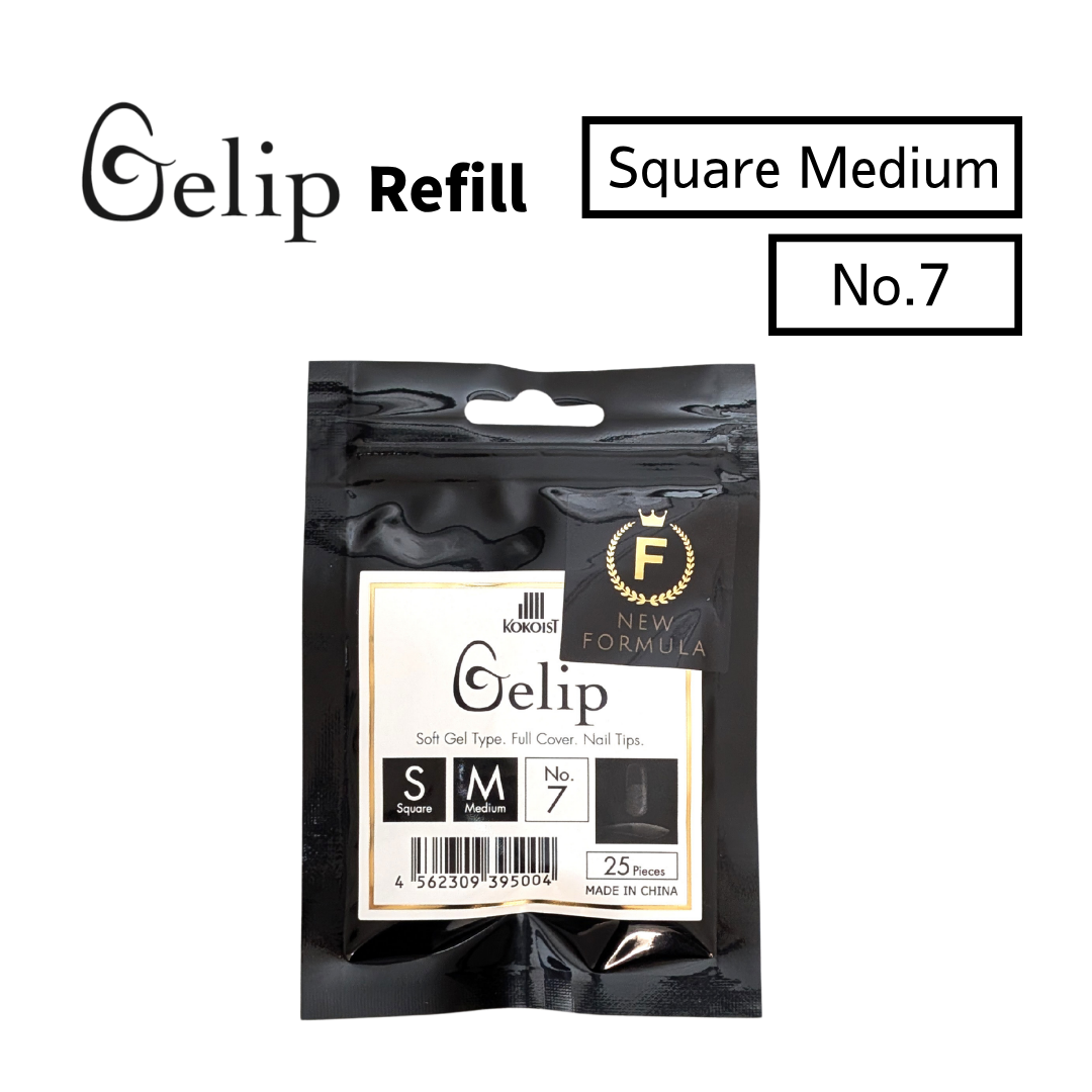 Gelip Square Medium Refill No.00～No.9 SM