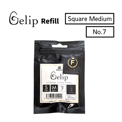 Gelip Square Medium Refill No.00～No.9 SM