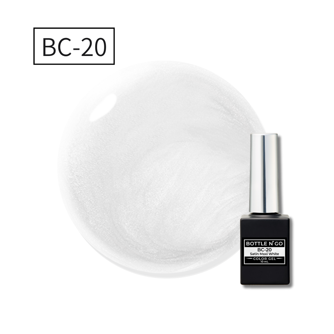 BOTTLEN’ GO Color Gel BC-20 Satin Maxi White
