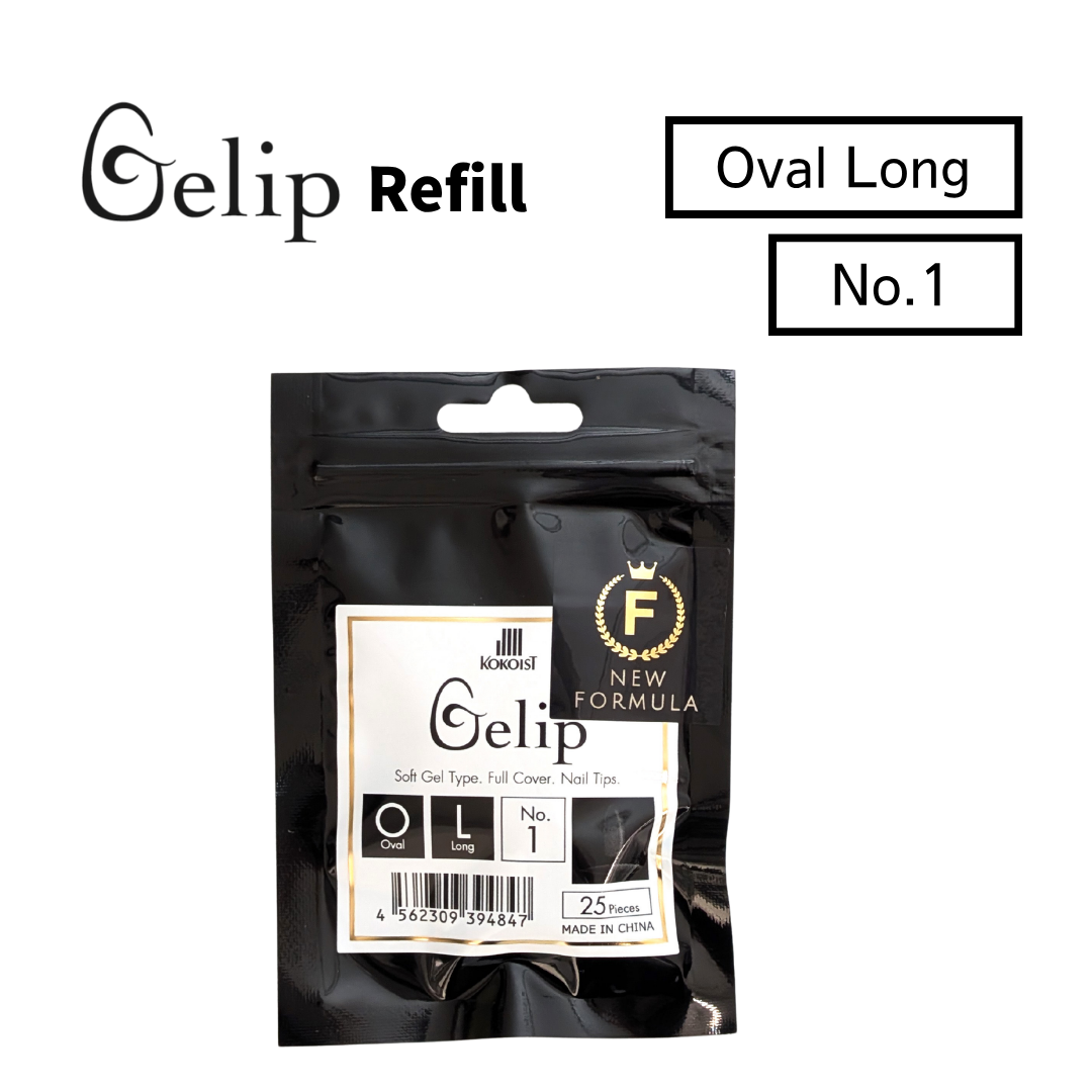 Gelip Oval Long Refill No.00～No.9 OL