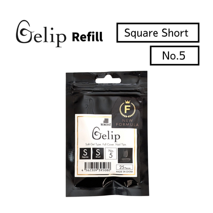 Gelip Square Short Refill No.00～No.9 SS