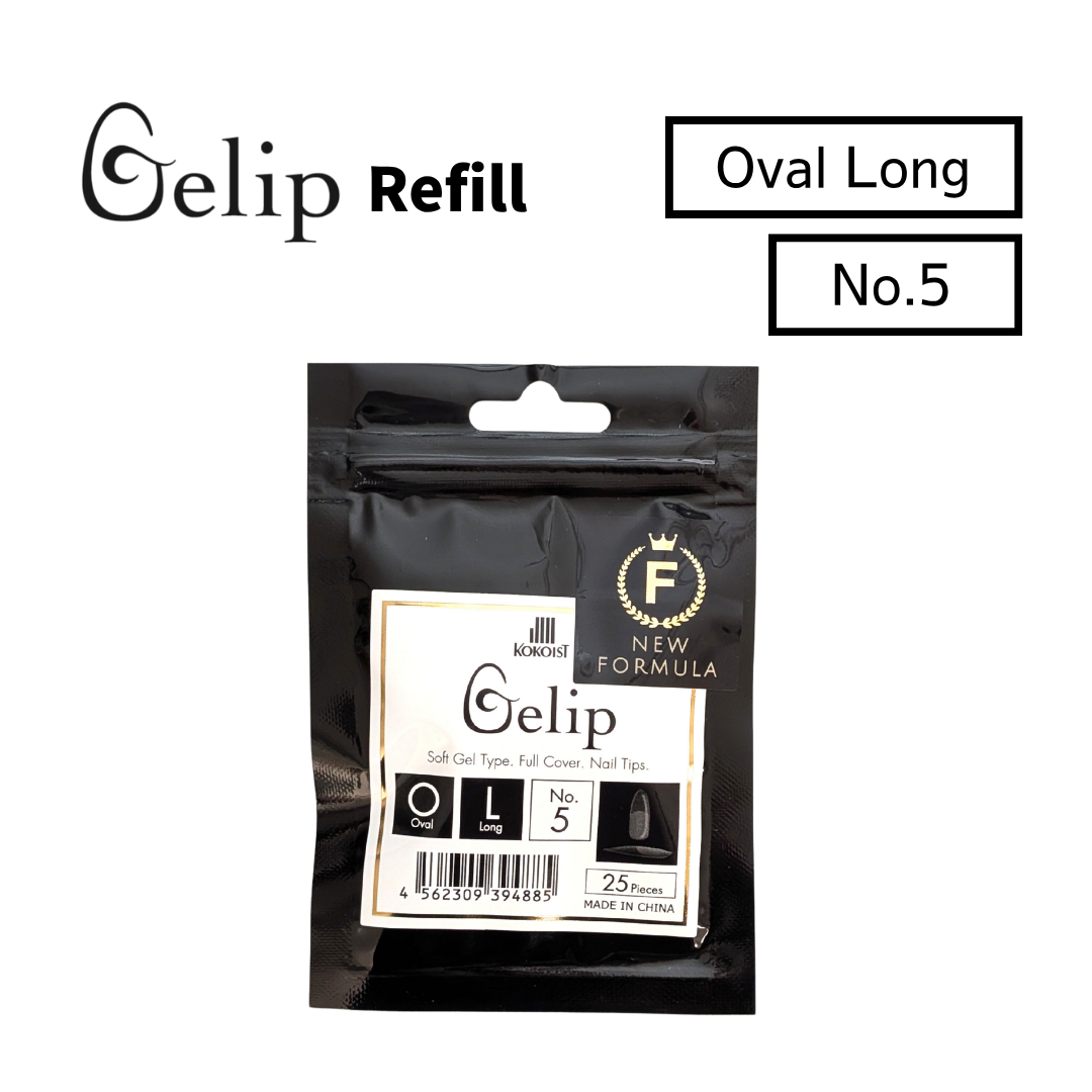 Gelip Oval Long Refill No.00～No.9 OL