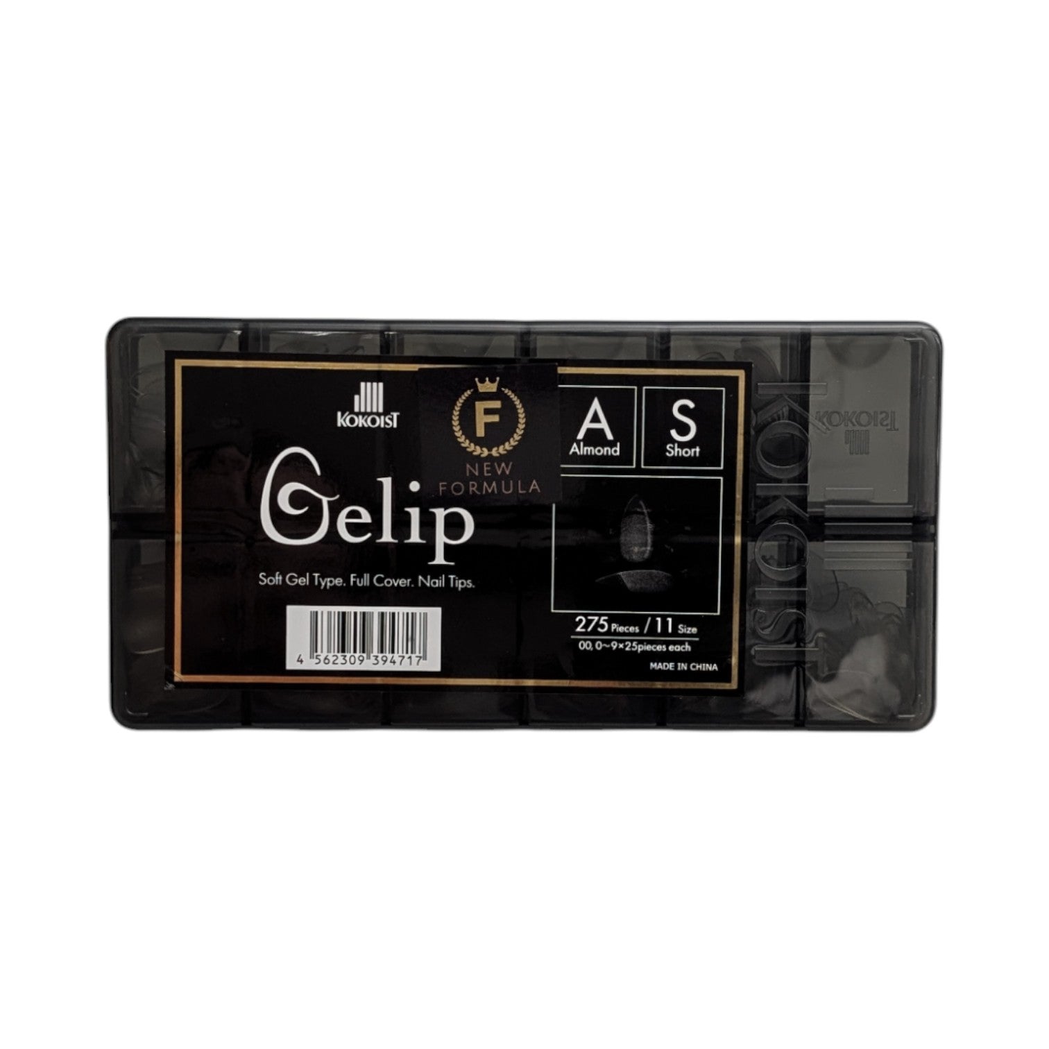 Gelip Almond Short Assorted Pack(No.00~No.9)