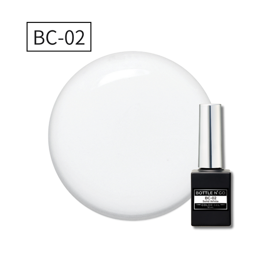 BOTTLEN’ GO Color Gel BC-02 Solid White