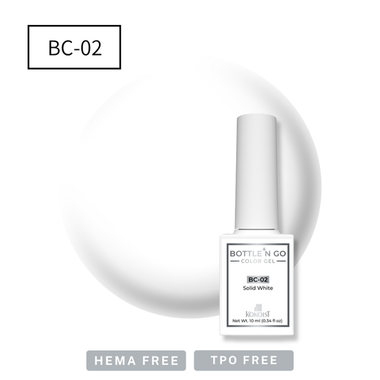 BOTTLE'N GO Color Gel BC-02 Solid White