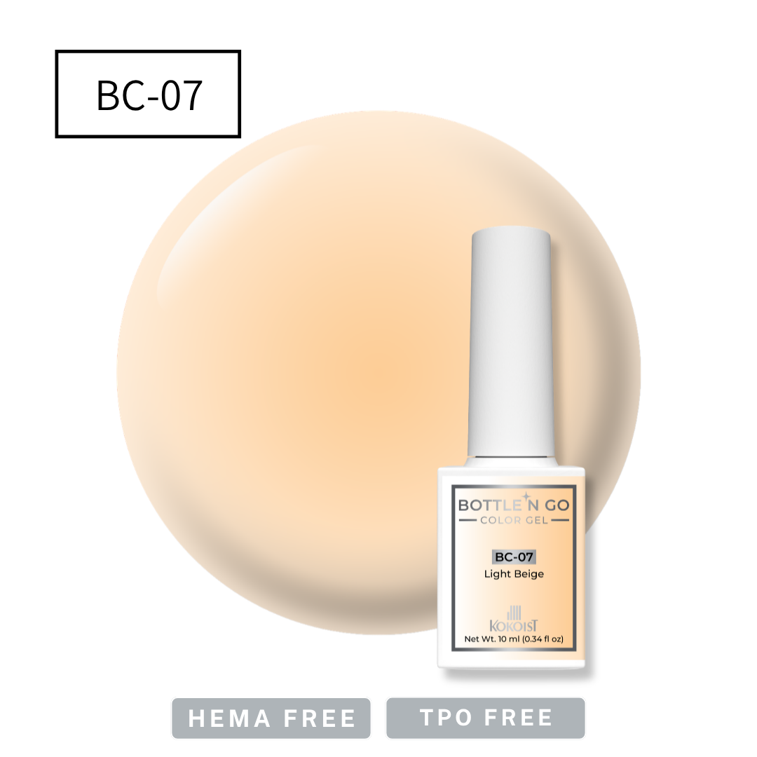 BOTTLE'N GO Color Gel BC-07 Light Beige