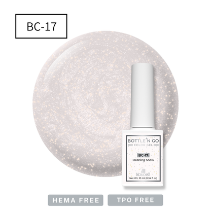 BOTTLE'N GO Color Gel BC-17 Dazzling Snow