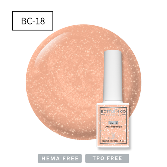 BOTTLE'N GO Color Gel BC-18 Dazzling Beige