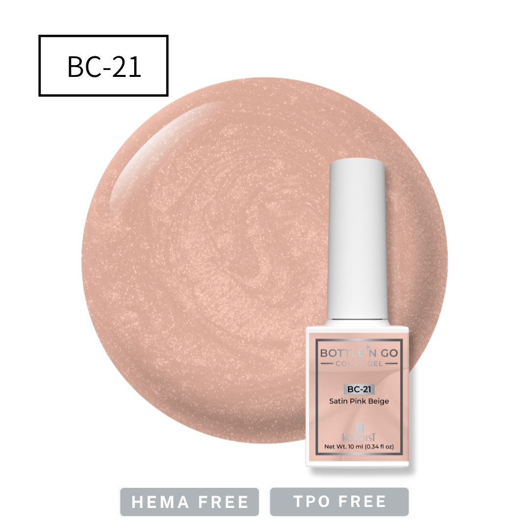 BOTTLE'N GO Color Gel BC-21 Satin Pink Beige
