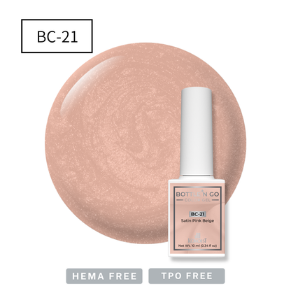 BOTTLE'N GO Color Gel BC-21 Satin Pink Beige