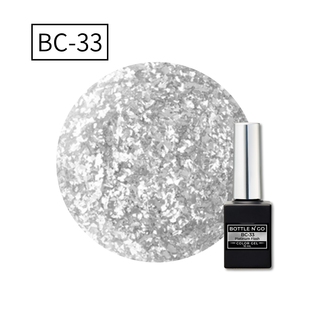 BOTTLEN’ GO Color Gel BC-33 Platinum Flash