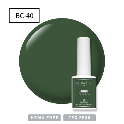 BOTTLE'N GO Color Gel BC-40 Forest Green