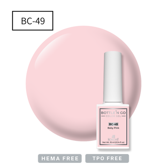 BOTTLEN' GO Color Gel BC-49 Baby Pink