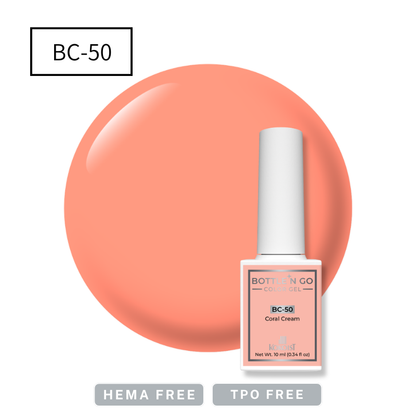 BOTTLEN' GO Color Gel BC-50 Coral Cream