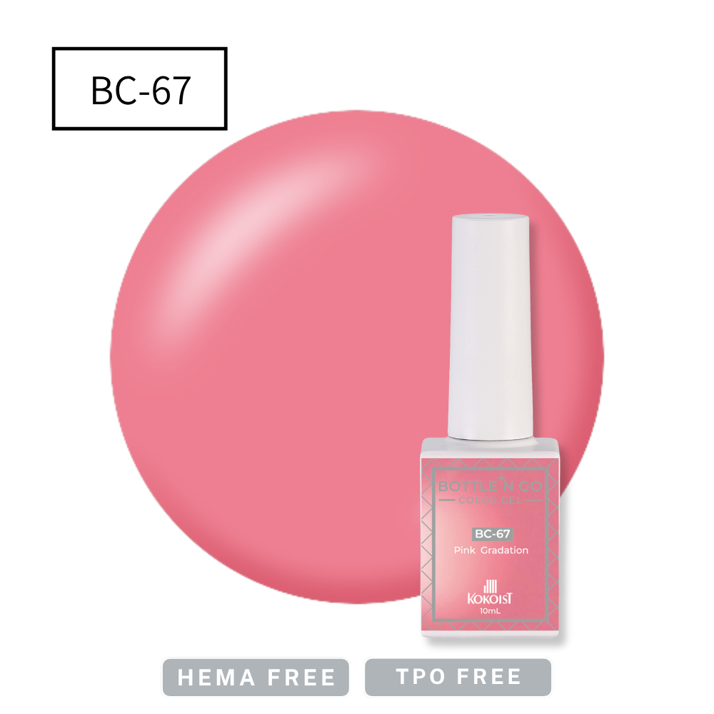BOTTLE'N GO Color Gel BC-67 Pink Gradation