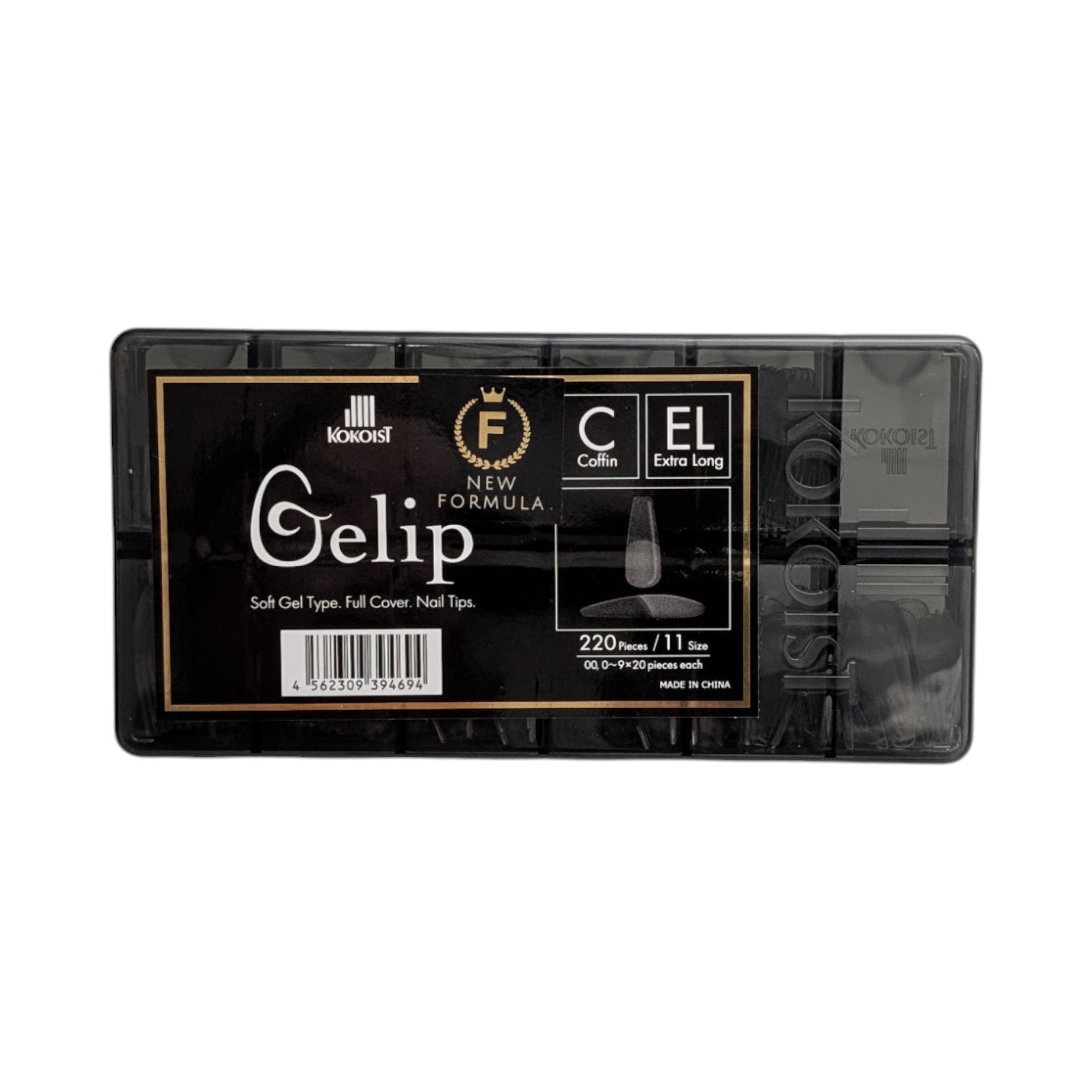 Gelip Coffin Extra Long Assorted Pack(No.00~No.9)