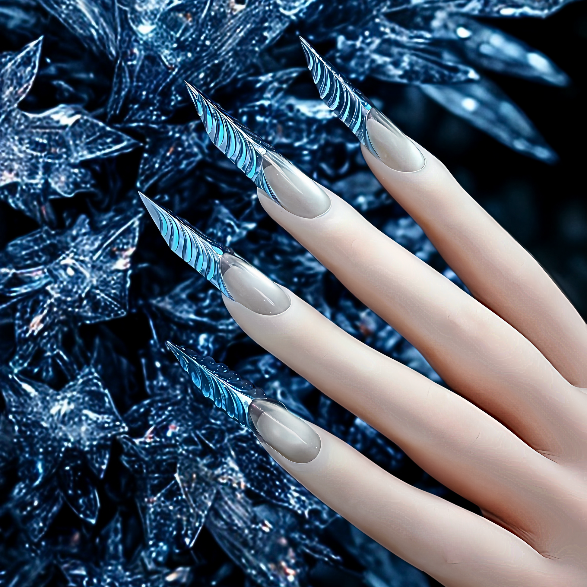 Crazy Gelip  Crystal Cluster