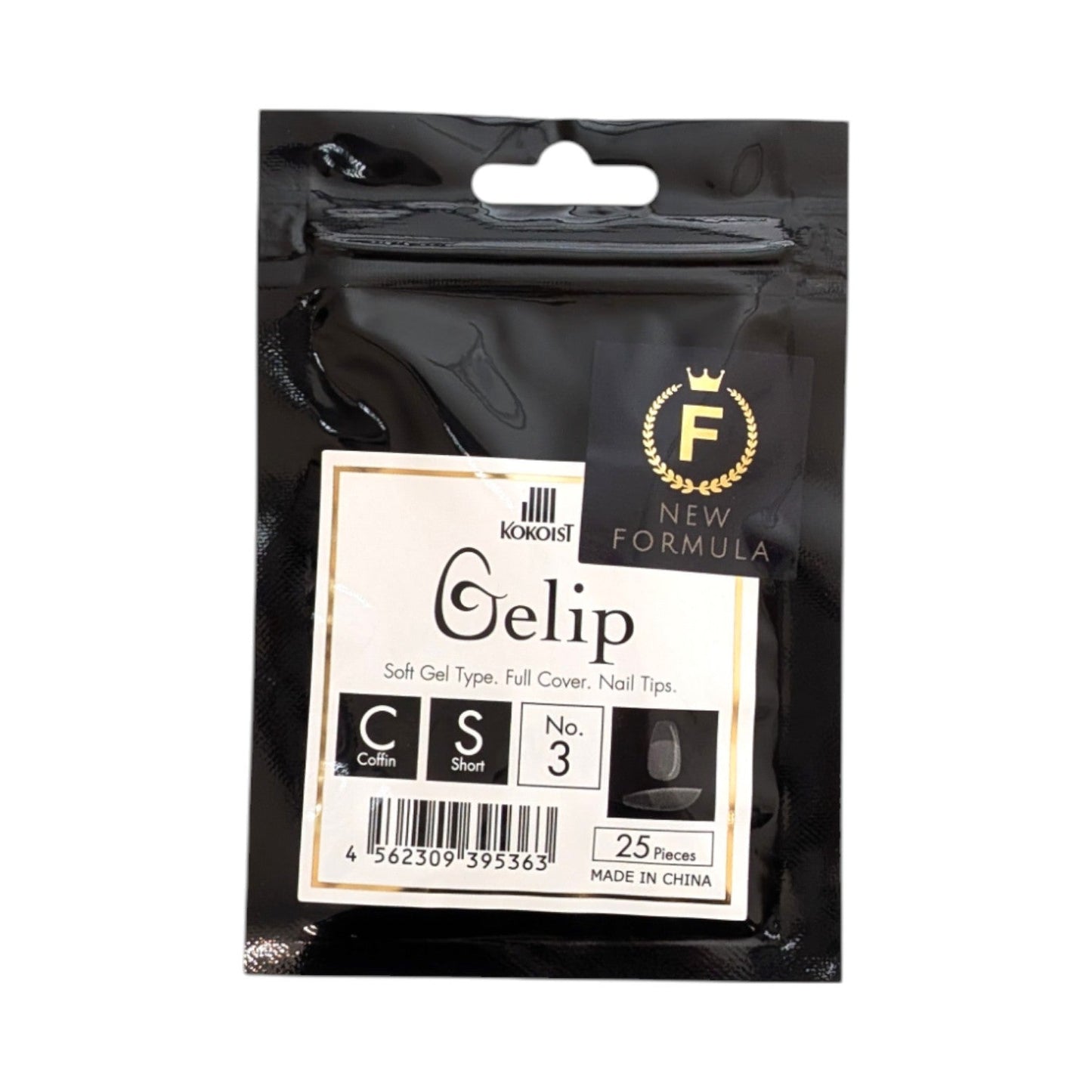 Gelip Coffin Short Refill No.00～No.9