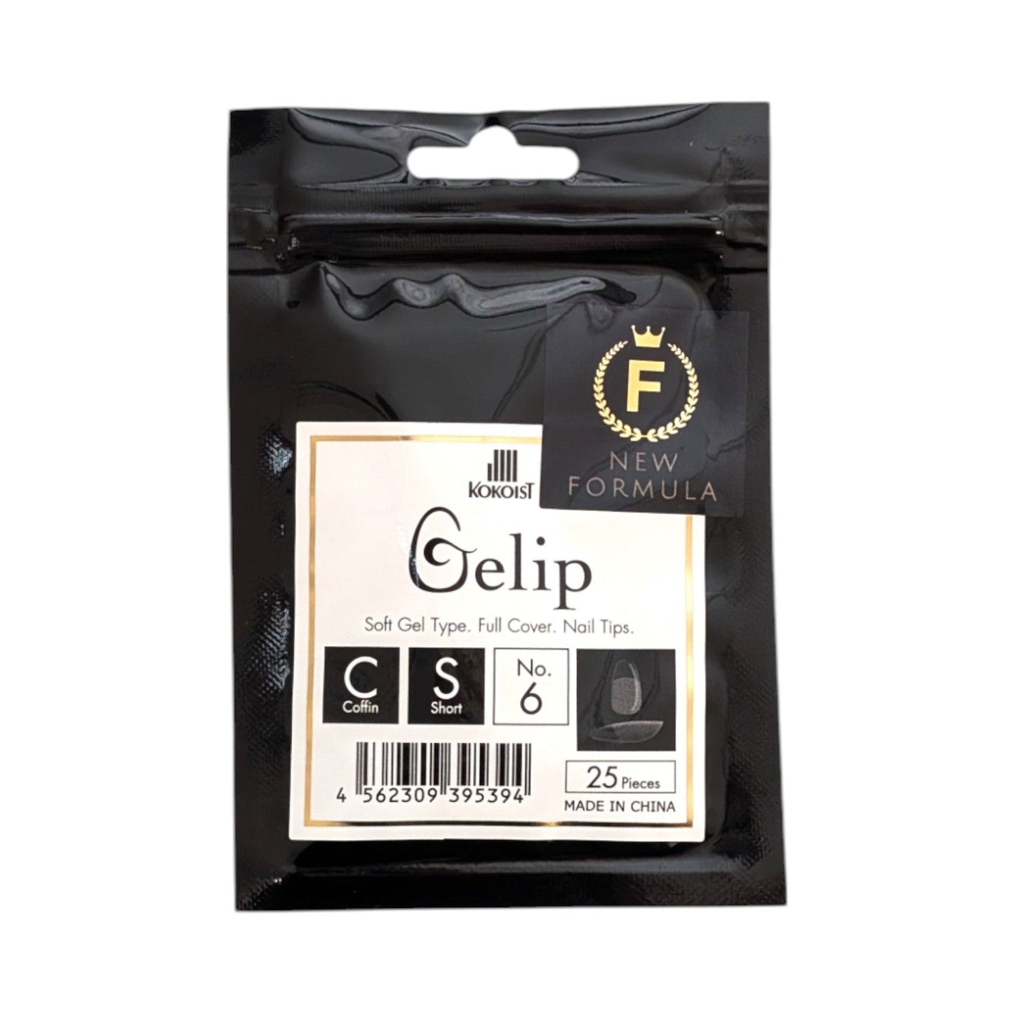 Gelip Coffin Short Refill No.00～No.9