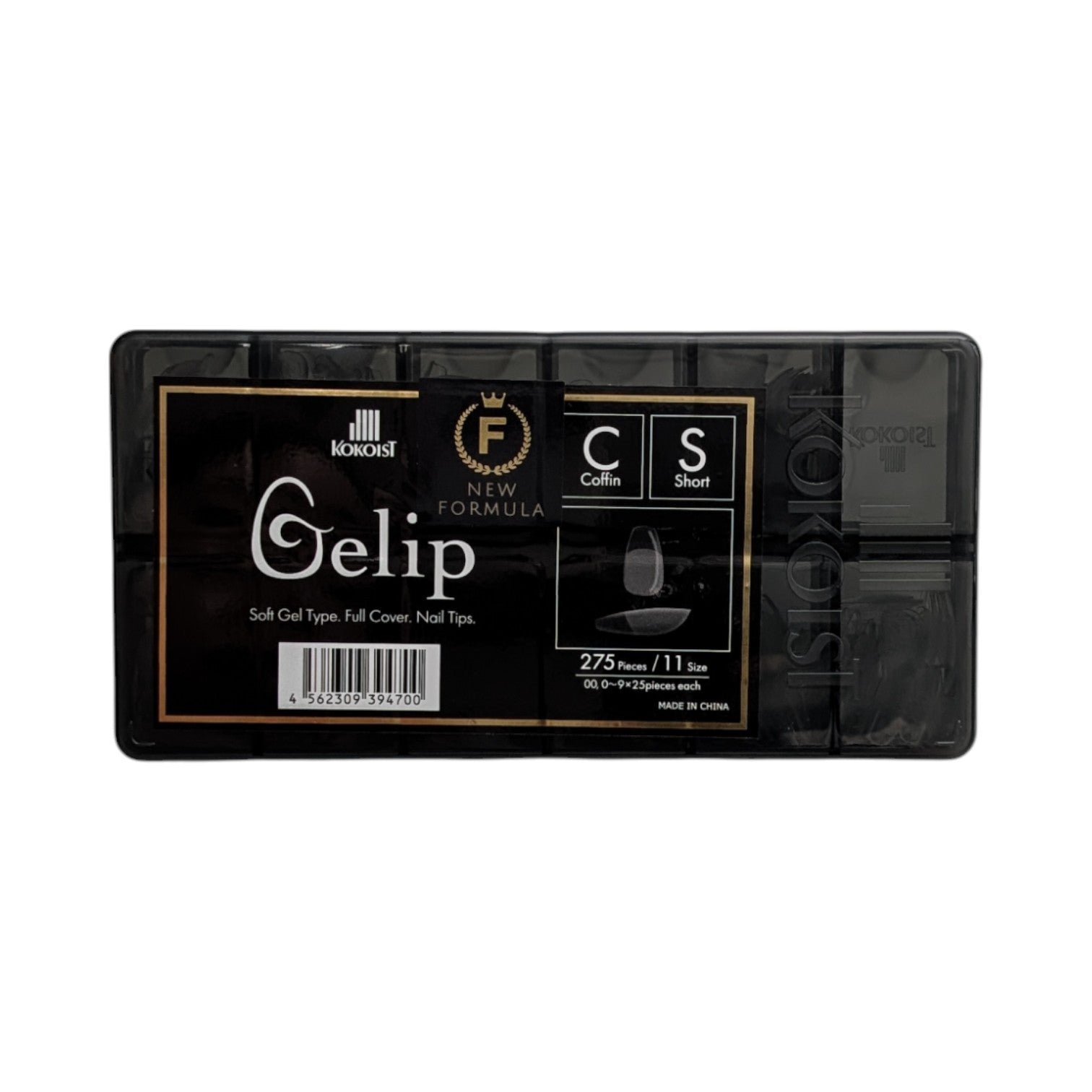 Gelip Coffin Short Assorted Pack(No.00~No.9)