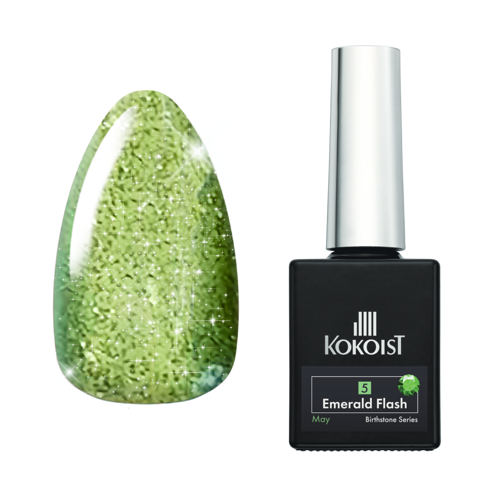 Birthstone Flash color gel F05 Emerald Flash