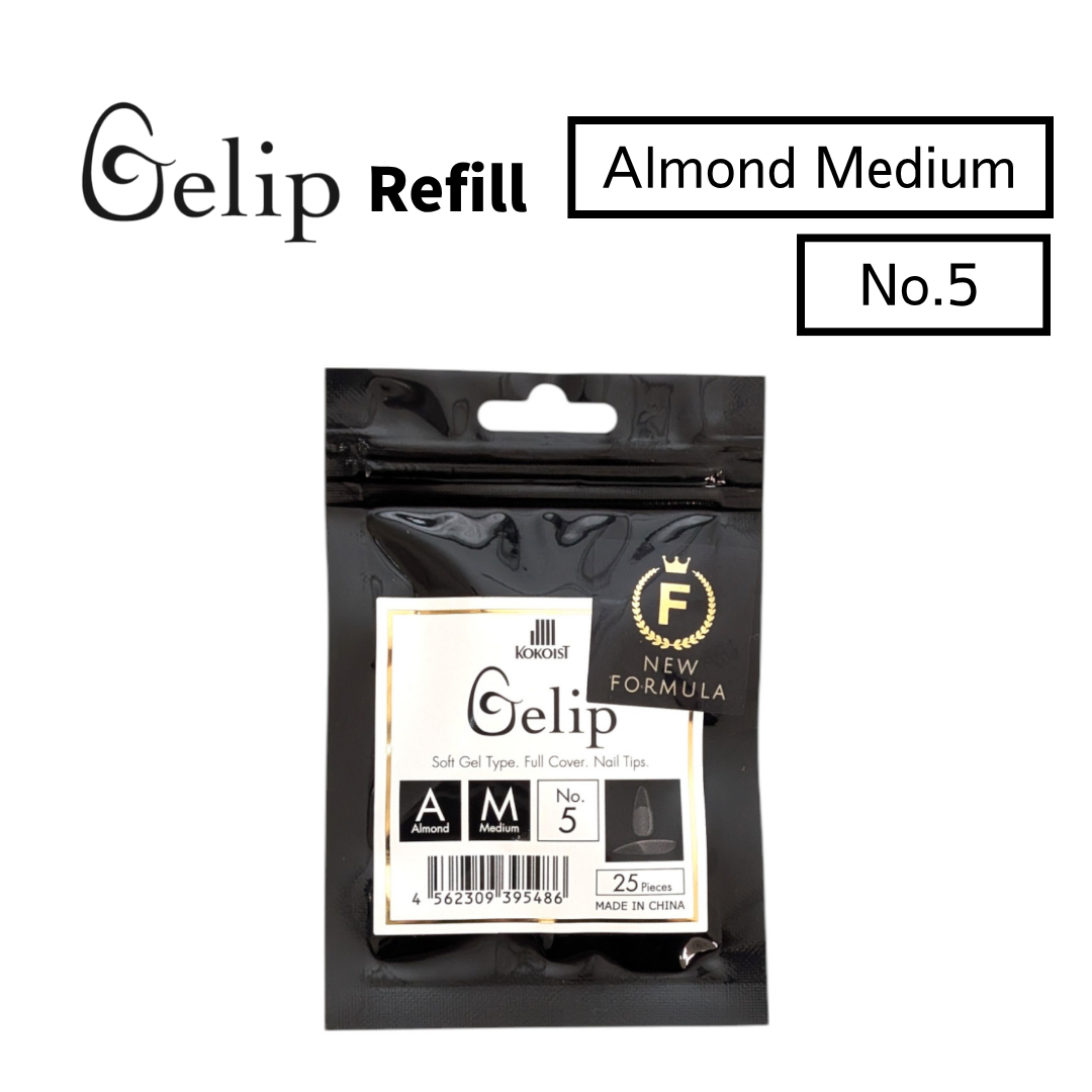 Gelip Almond Medium Refill No.00～No.9 AM