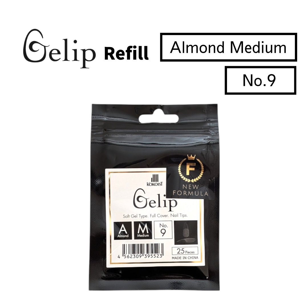 Gelip Almond Medium Refill No.00～No.9 AM