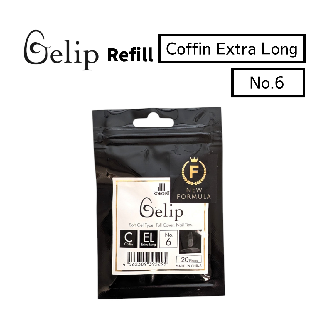 Gelip Coffin Extra Long Refill No.00～No.9 CEL